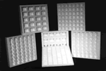 Small cavities provide excellent protection for delicate or tiny items.